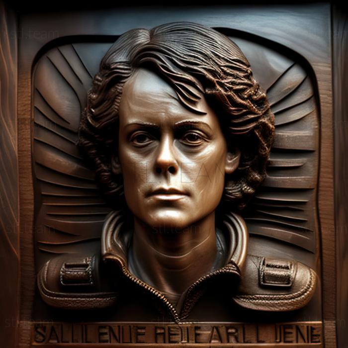 3D model Ellen Ripley Strangers Sigourney Weaver (STL)